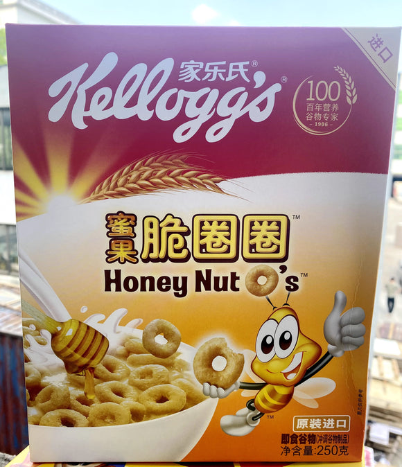 Kellogg's Honey Nut O's- 250g
