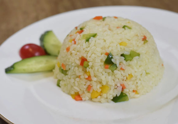 Rice with mixed vegetables אורז מוקפץ עם ירקות