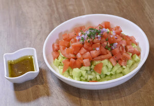 Isreali Vegetable Salad סלט ירקות ישראלי
