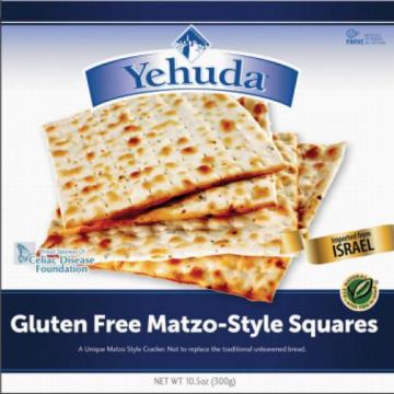 Gluten Free Matzah-style Crackers - 1 box (300g)