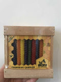 Colorful Beeswax Candles